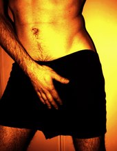 male butt once...