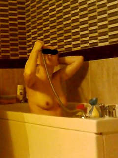wife shower