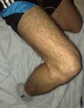 my hairy leg