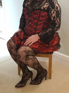 Red andBlack Lingerie 2