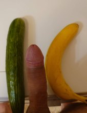 Okurka a banán