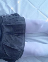 Bily catsuit a sediva mini
