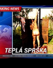 Sprcha před vířivkou