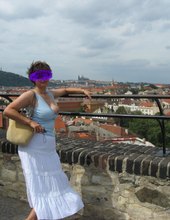 pohled na Hradčana a Petřín