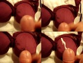cum on bra